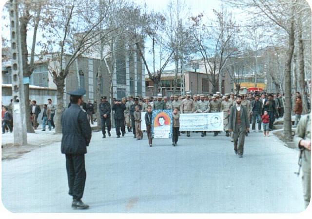 مراسم تشییع پیکر مطهر شهید احمد روستائی (9)
