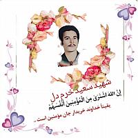 آلبوم اختصاصی تصاویر شهید سعید خرم دل . کد 1403178 آ