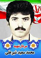 آلبوم اختصاصی تصاویر شهید محمد سعید شیرعلی . کد 1403141047 آ
