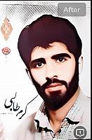 آلبوم اختصاصی تصاویر شهید کرم طالبی . کد 14031398 آ