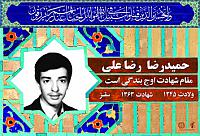 آلبوم اختصاصی شهید حمیدرضا رضاعلی . کد 0211322166 آ