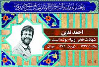 آلبوم اختصاصی شهید احمد تدین . کد 0211322219 آ
