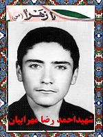 آلبوم اختصاصی تصاویر شهید احمدرضا مهرابیان . کد 1403287754 آ