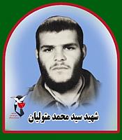 آلبوم اختصاصی تصاویر شهید سیدمحمد متولیان . کد 1403284155 آ