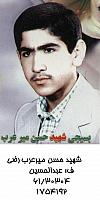 آلبوم اختصاصی تصاویر شهید حسن میرعرب . کد 1403217345 آ