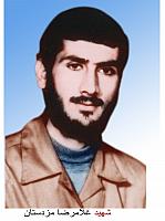 آلبوم اختصاصی تصاویر شهید غلام رضا مزدستان . کد 1403318867 آ