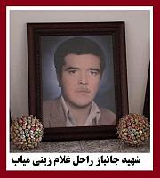 آلبوم اختصاصی یادبود جانباز غلام زینی میاب. کد 1399240 آ