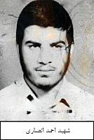 شهید احمد انصاری فرزند جمال