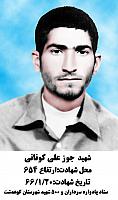آلبوم اختصاصی تصاویر شهید جوزعلی کونانی . کد 1403301799 آ