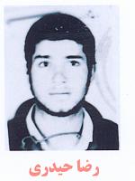 آلبوم اختصاصی تصاویر شهید رضا حیدری . کد 1403309823 آ