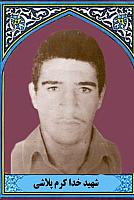 آلبوم اختصاصی تصاویر شهید خداکرم پلاشی . کد 1403224080 آ