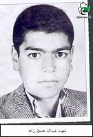 آلبوم اختصاصی تصاویر شهید عبداله حسین زاده . کد 1403297856 آ