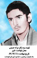 آلبوم اختصاصی تصاویر شهید سیدشکرمراد حسینی . کد 1403226668 آ