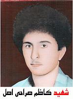 آلبوم اختصاصی تصاویر شهید کاظم صراحی اصل . کد 1403327010 آ