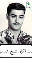 آلبوم اختصاصی تصاویر شهید اکبر شیخ عباسی . کد 1403326643 آ