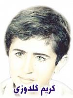 آلبوم اختصاصی تصاویر شهید کریم گلدوزی . کد 1403235411 آ