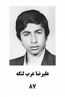 آلبوم اختصاصی تصاویر شهید علی رضا عرب لنگه . کد 1403130624 آ