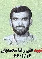 آلبوم اختصاصی تصاویر شهید علی رضا محمدیان امیری . کد 1403302786 آ