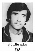 آلبوم اختصاصی تصاویر شهید رمضان علی وفایی نژاد . کد 1403251469 آ